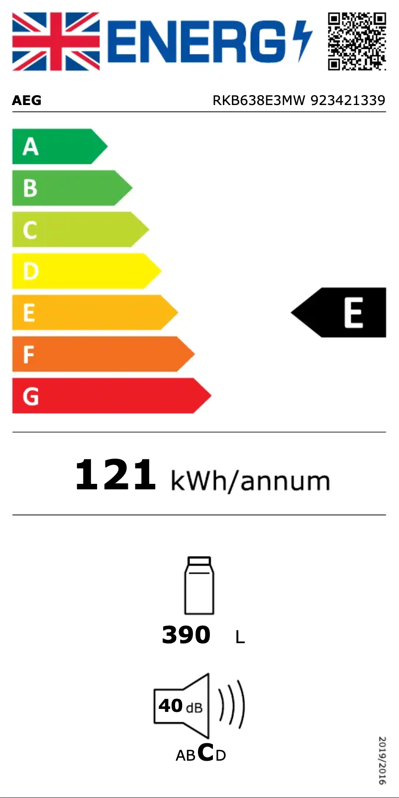Imagen de la primera página del manual del dispositivo RKB638E3MW