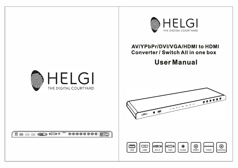 Imagen de la primera página del manual del dispositivo HLG0391N
