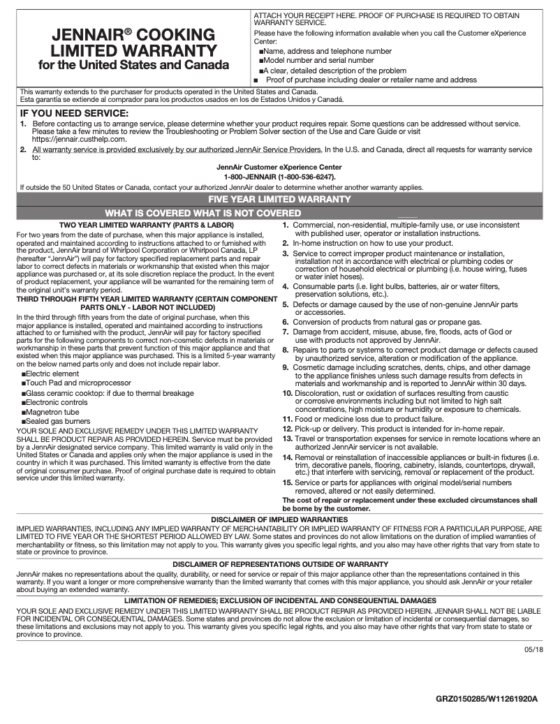 Imagen de la primera página del manual del dispositivo JVR0436HS