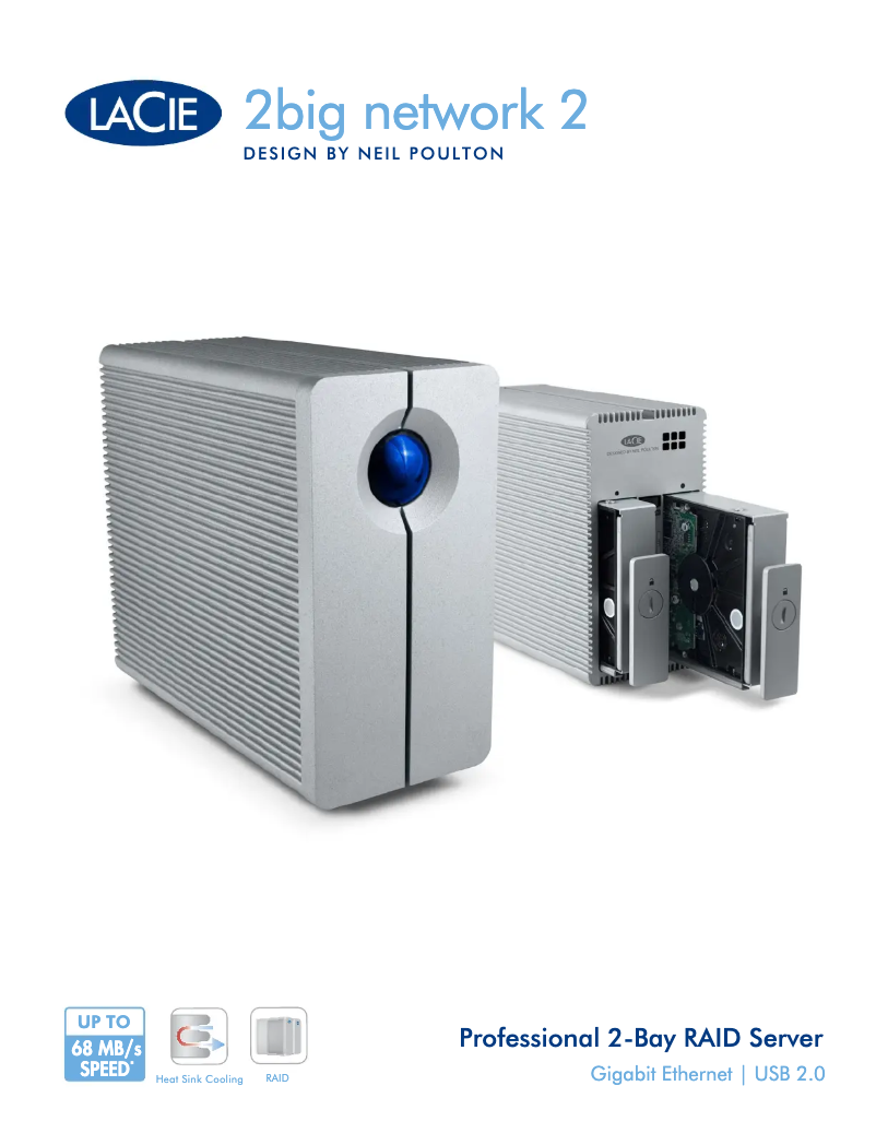 Imagen de la primera página del manual del dispositivo 2big Network 2