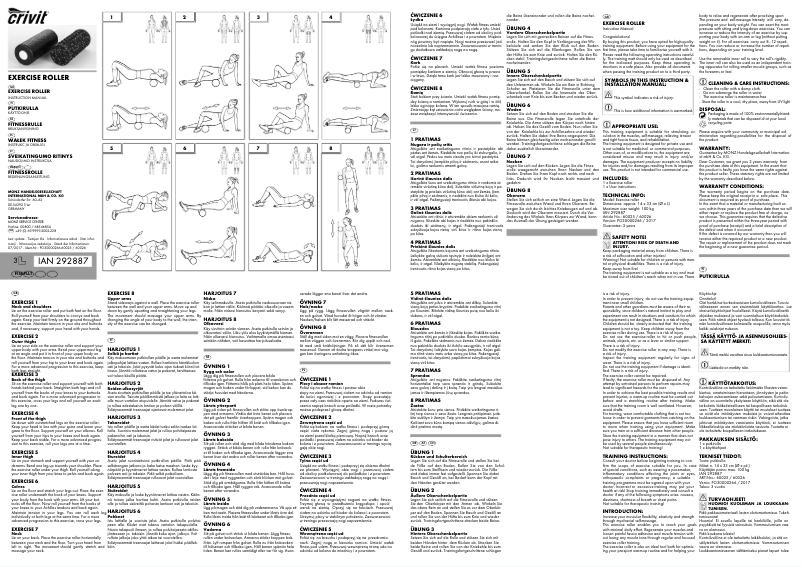 Página 1 del manual Manual de usuario Crivit IAN 292887