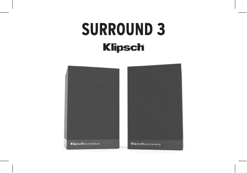 Página 1 del manual Manual de usuario Klipsch Bar 48