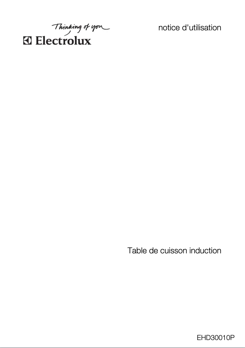 Imagen de la primera página del manual del dispositivo EHD30010P