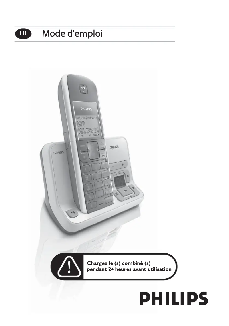 Página 1 del manual Manual de usuario Philips SE4351S