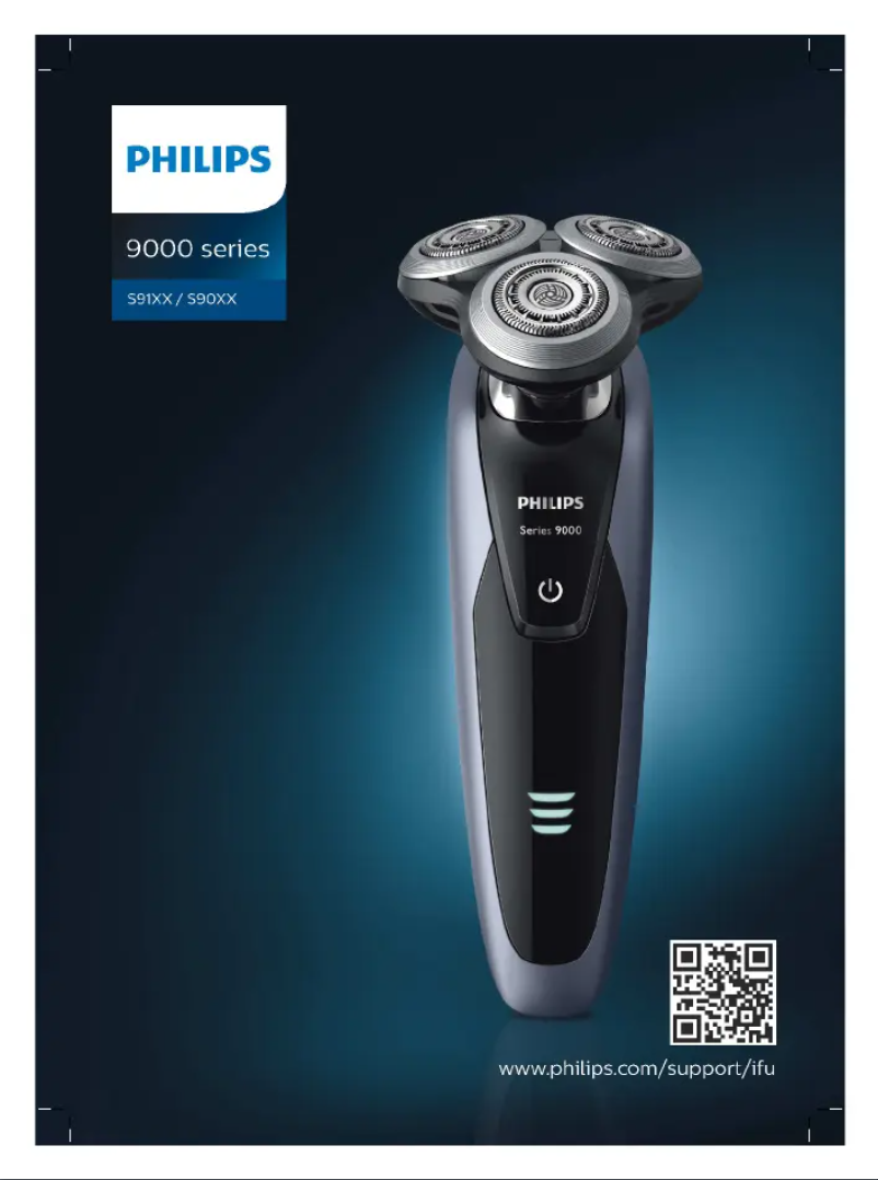 Página 1 del manual Manual de usuario Philips SHAVER Series 9000 S9031