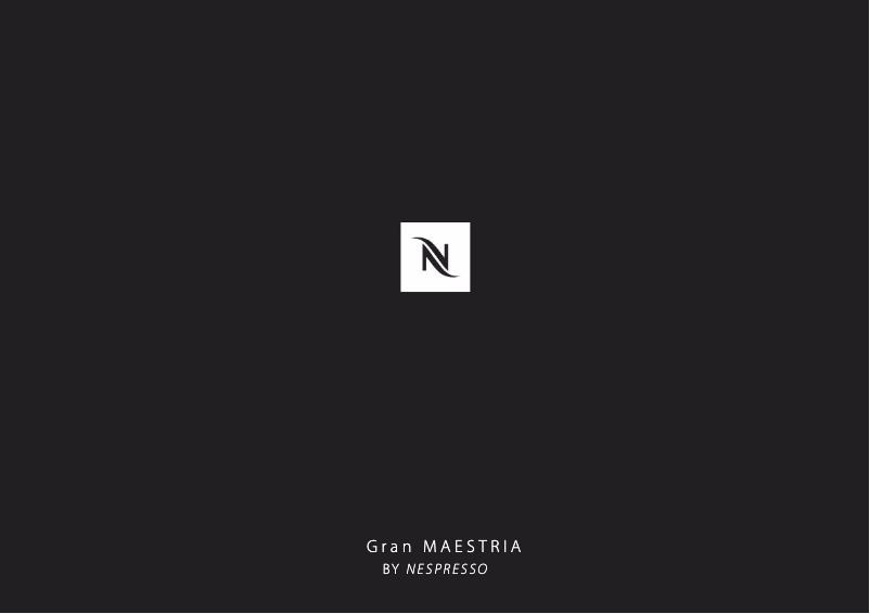 Imagen de la primera página del manual del dispositivo Gran Maestria