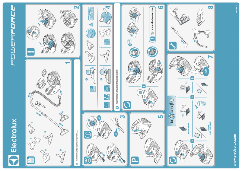 Imagen de la primera página del manual del dispositivo EPF6TURBO