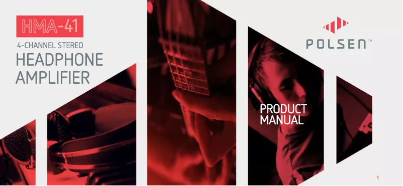 Página 1 del manual Manual de usuario Polsen HMA-41