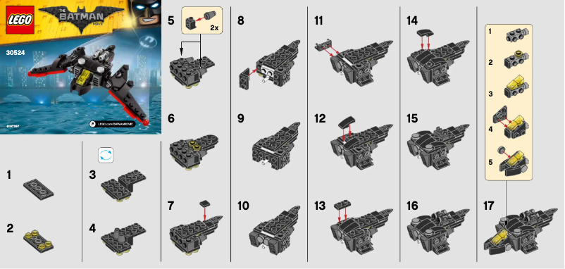 Página 1 del manual Manual de usuario Lego Batman Movie 30524
