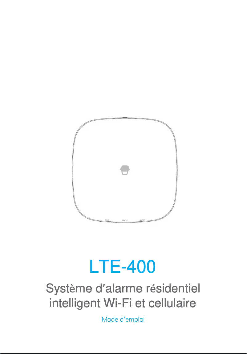 Página 1 del manual Manual de usuario Chuango LTE-400