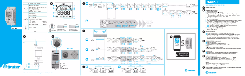 Imagen de la primera página del manual del dispositivo 12.81