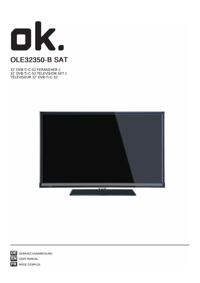 Imagen de la primera página del manual del dispositivo OLE 32350-B SAT