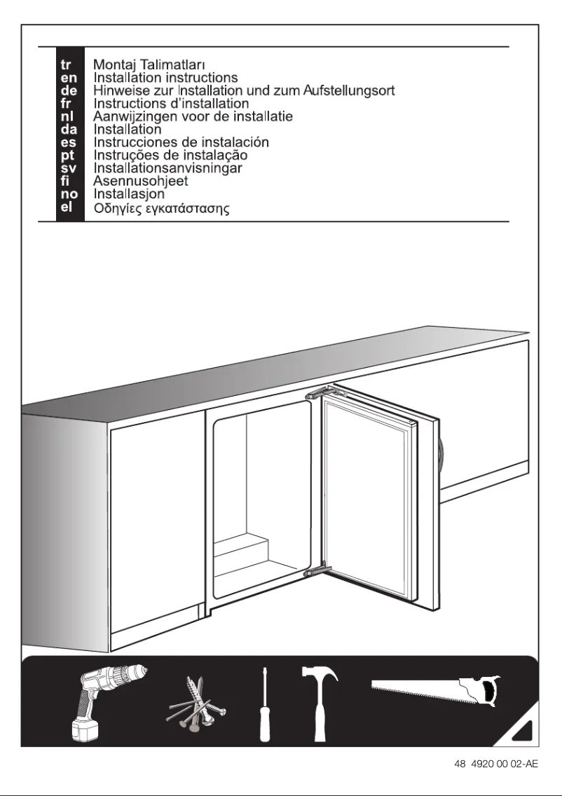 Página 1 del manual Guía de instalación Philco PBU1153A