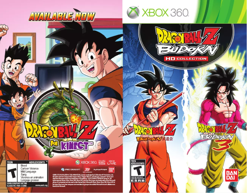Página nº 1 - Manual de usuario Microsoft Dragon Ball Z - Budokai (Xbox 360)