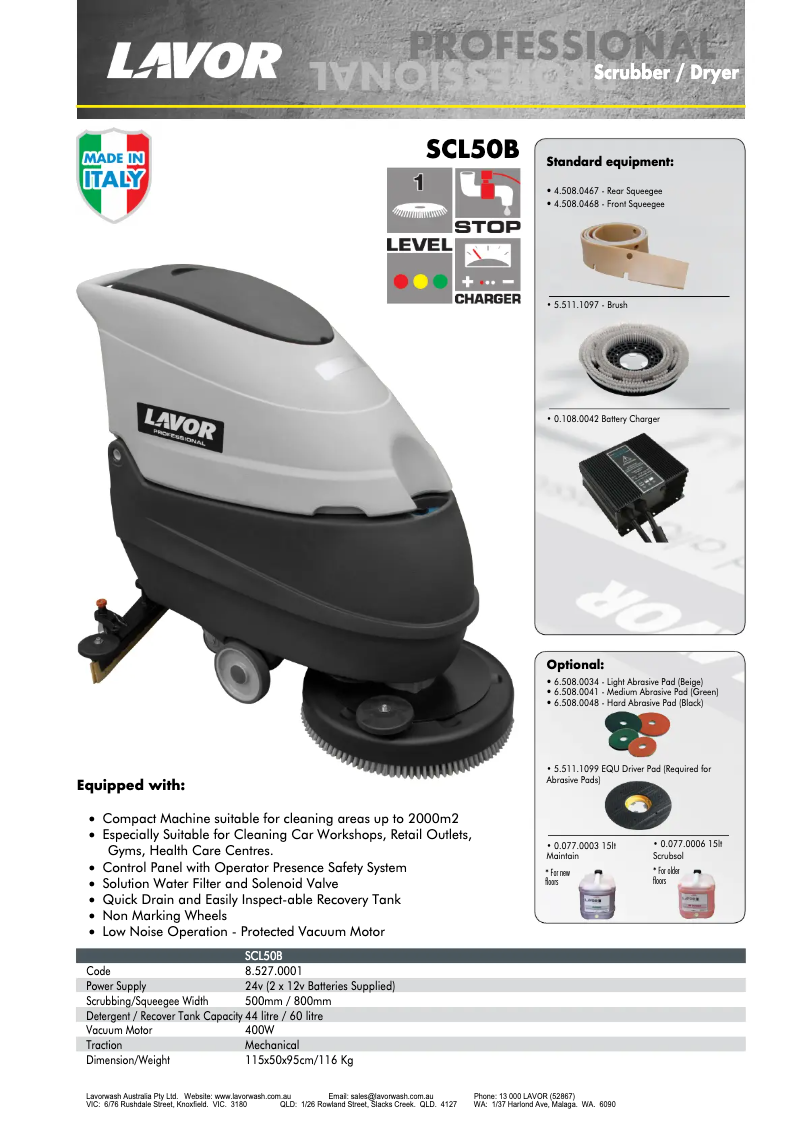 Imagen de la primera página del manual del dispositivo A5 EVO 50E