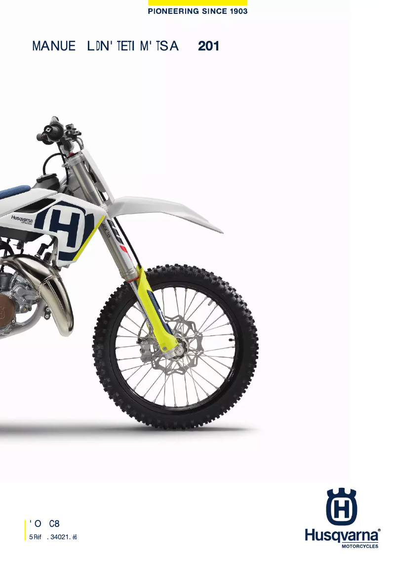 Página nº 1 - Manual de usuario Husqvarna TC 85 19/16 (2018)