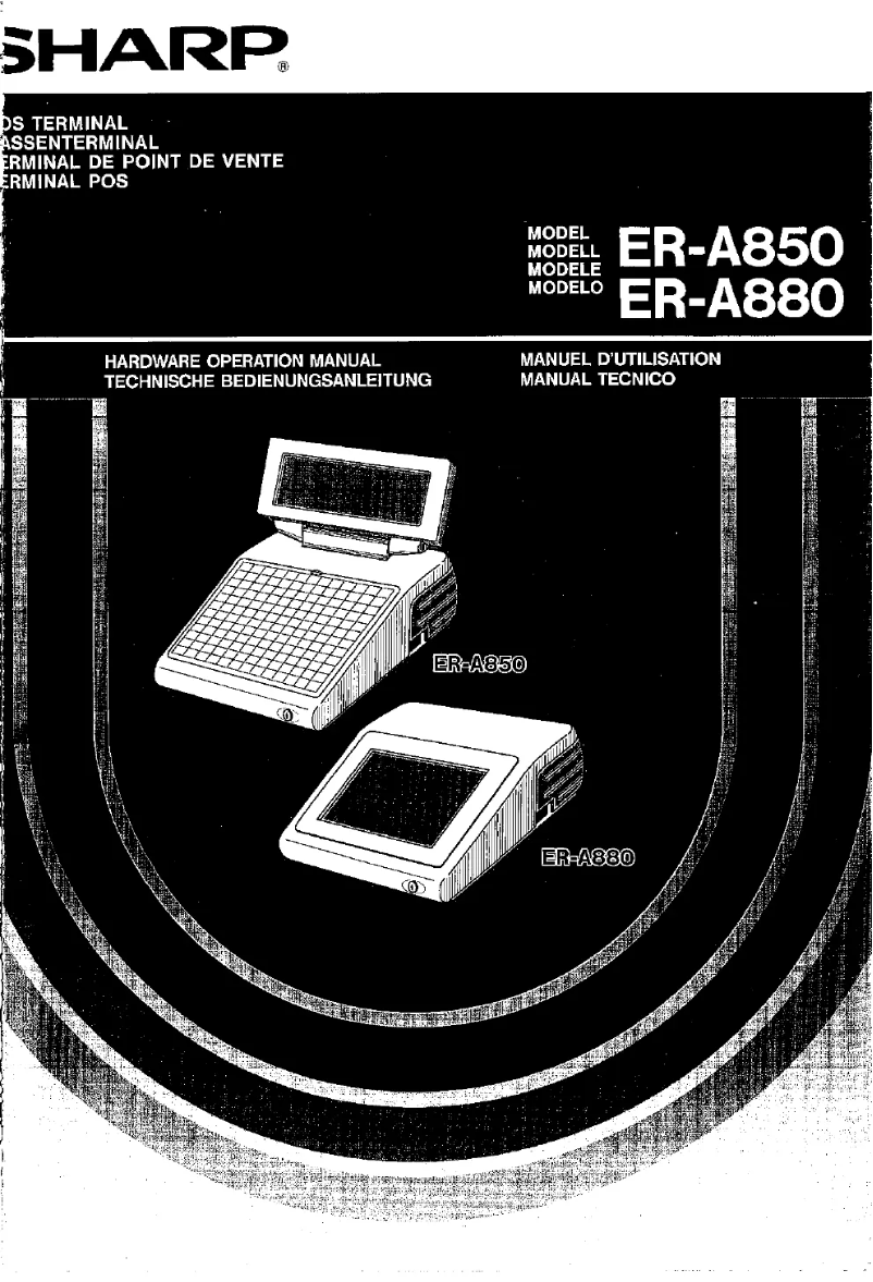 Imagen de la primera página del manual del dispositivo ER-A880
