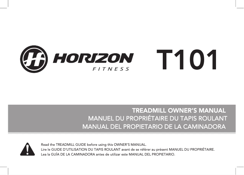 Imagen de la primera página del manual del dispositivo Go T101