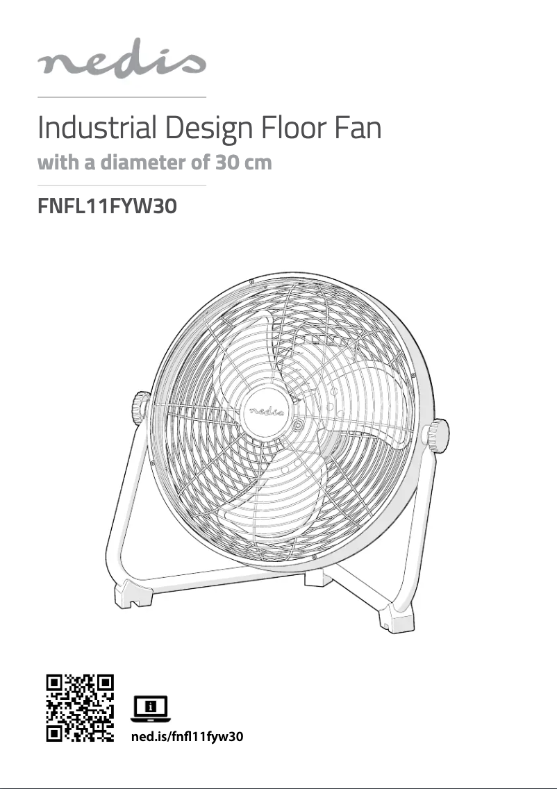 Página 1 del manual Manual de usuario Nedis FNFL11FYW30