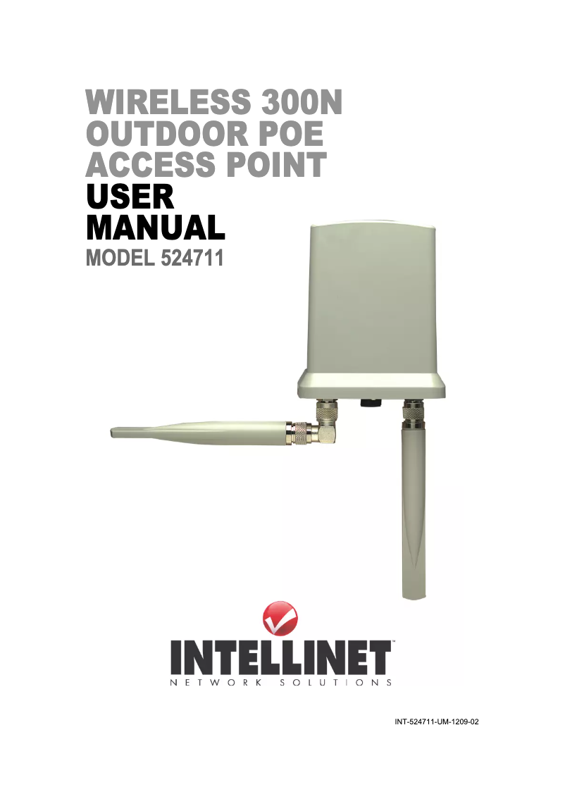 Imagen de la primera página del manual del dispositivo 524711