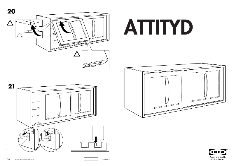 Página 1 del manual Manual de usuario Ikea ATTITYD