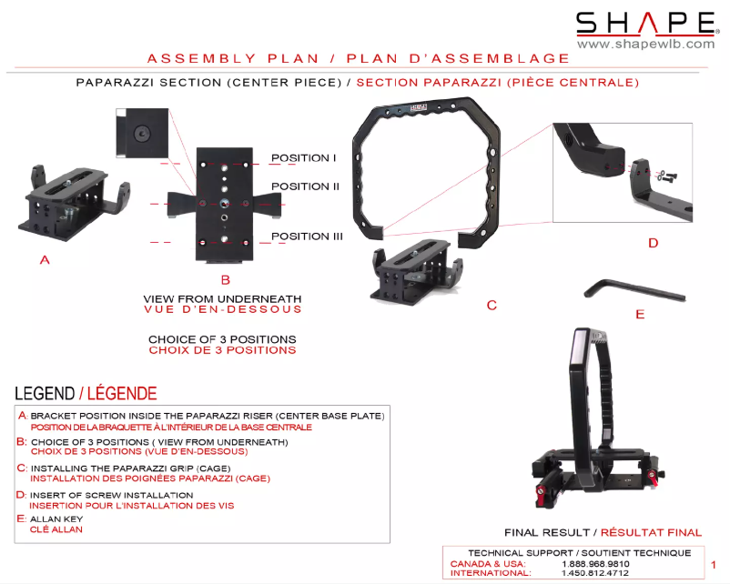 Imagen de la primera página del manual del dispositivo COMPOFIC
