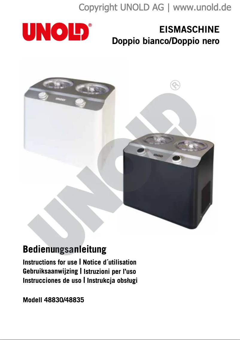 Imagen de la primera página del manual del dispositivo Doppio 48830