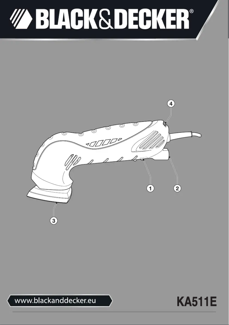 Imagen de la primera página del manual del dispositivo KA511E