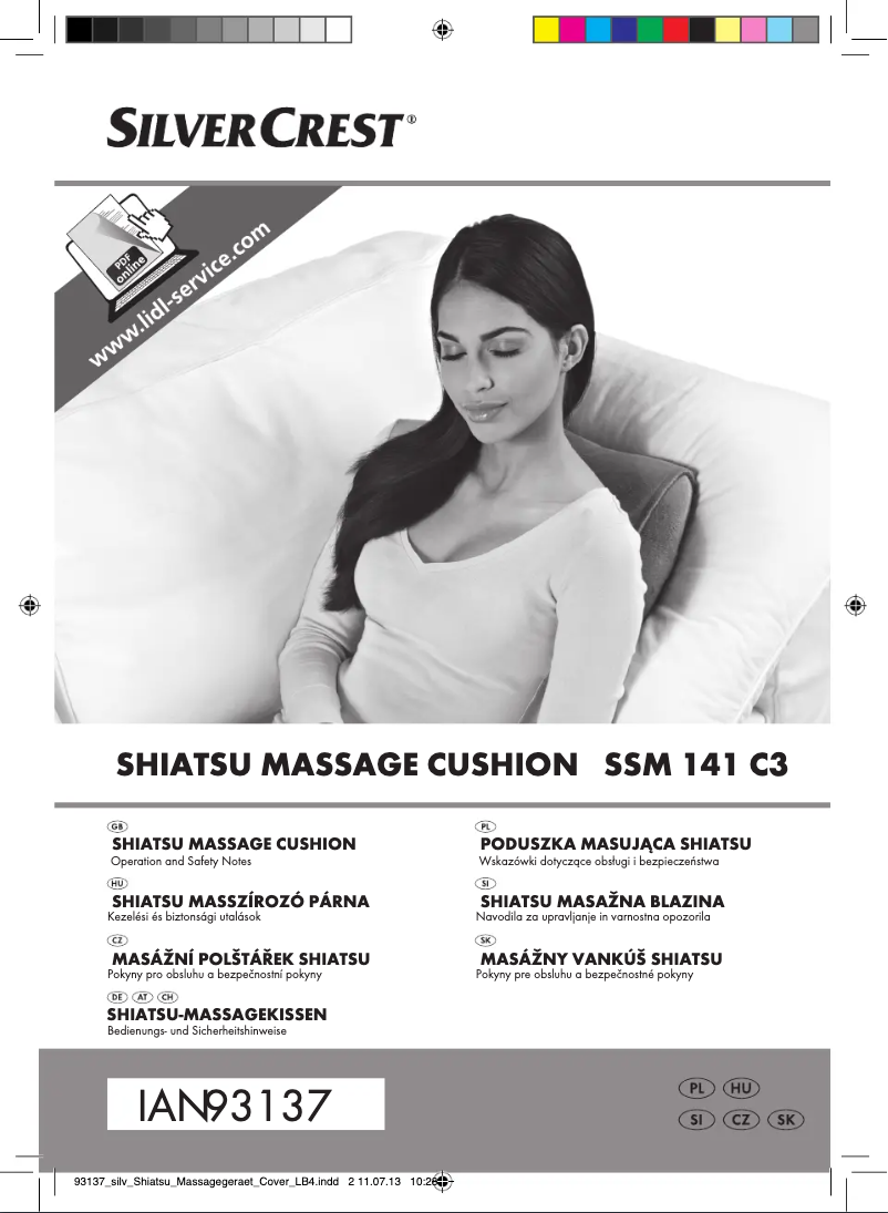 Página 1 del manual Manual de usuario SilverCrest SSM 141 C3