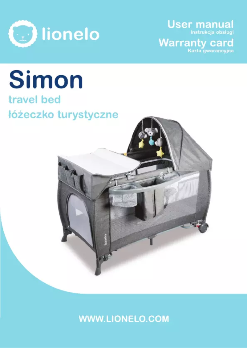 Página 1 del manual Manual de usuario Lionelo Simon