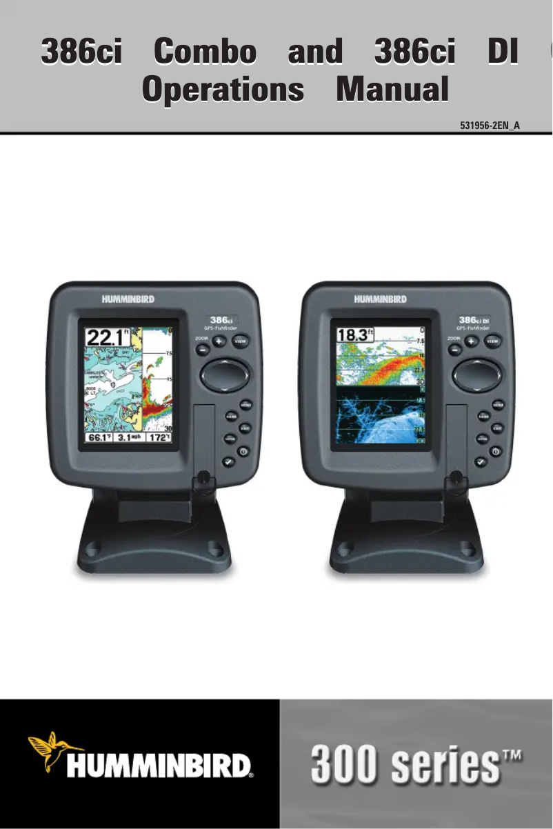 Imagen de la primera página del manual del dispositivo 386ci