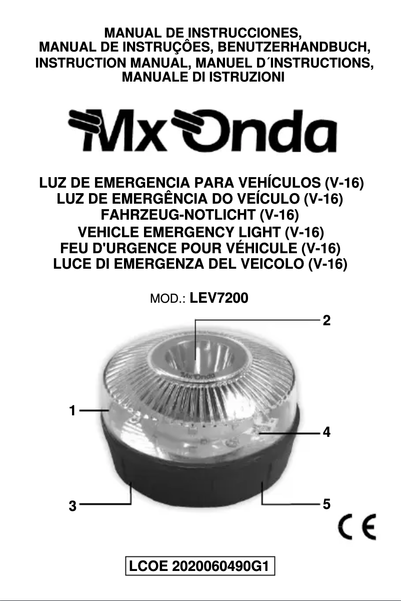 Página nº 1 - Manual de usuario Mx Onda MX-LEV7200