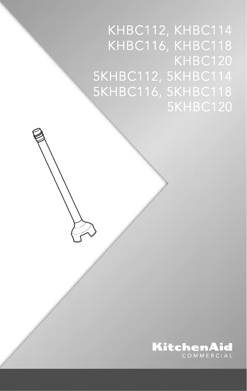 Página nº 1 - Manual de usuario KitchenAid KHBC114