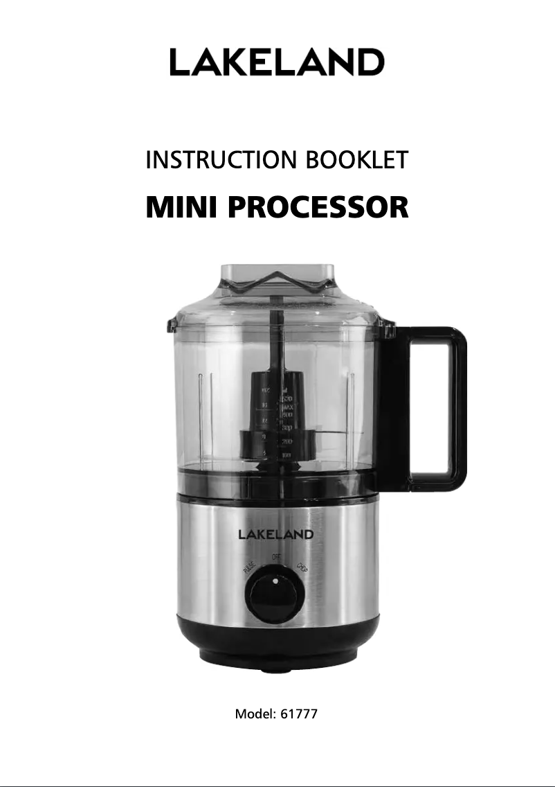 Imagen de la primera página del manual del dispositivo 61777