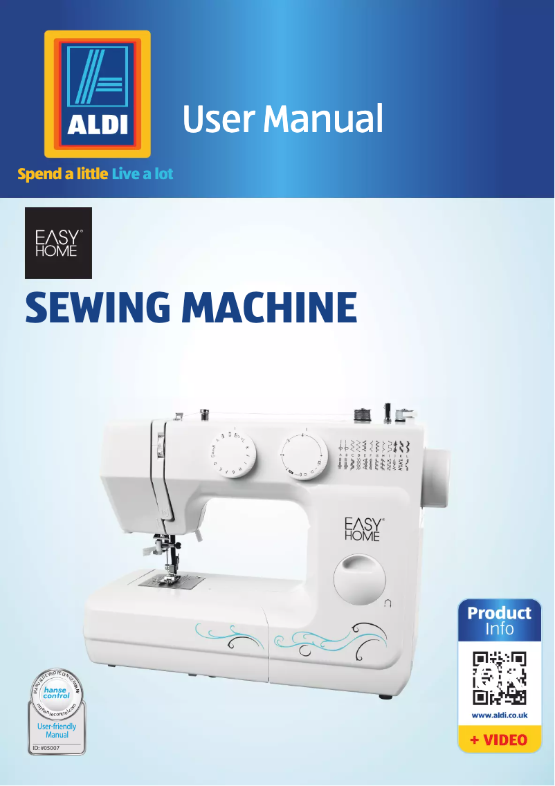 Imagen de la primera página del manual del dispositivo MD 17329