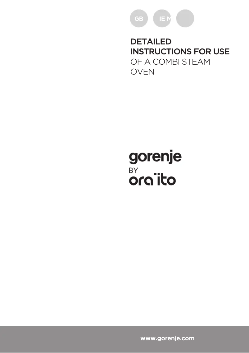 Imagen de la primera página del manual del dispositivo BCS547ORAW