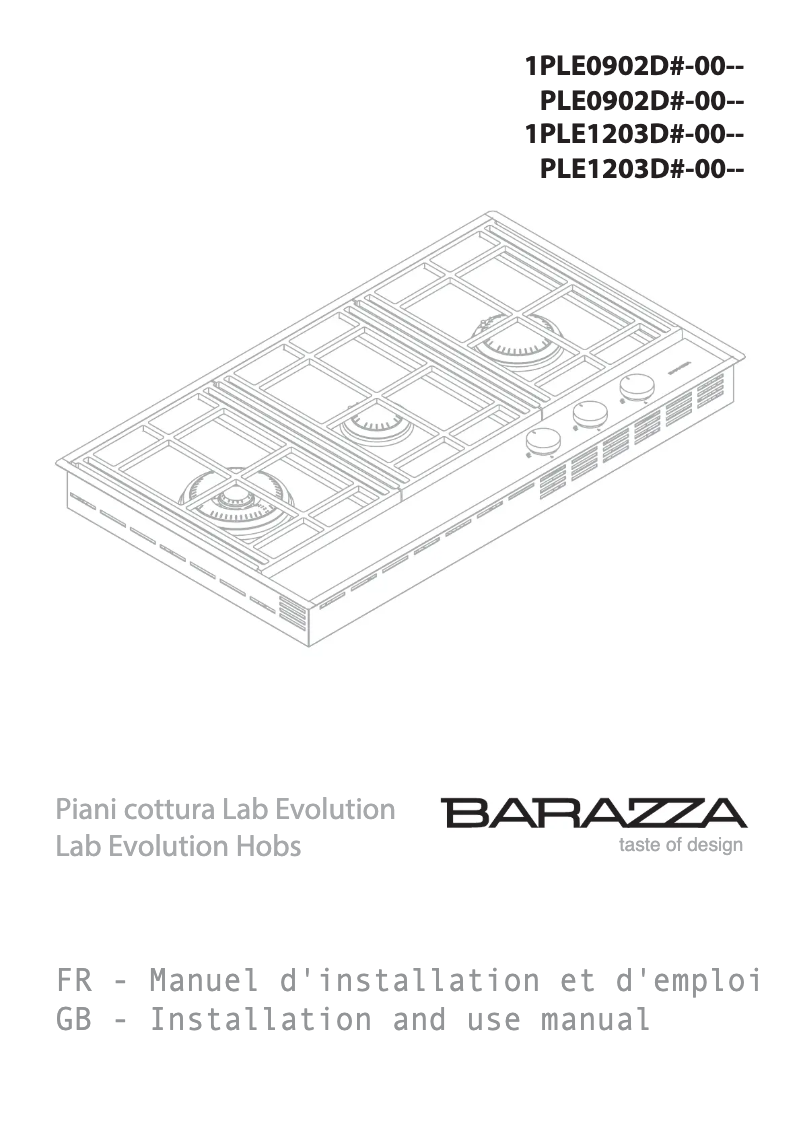 Imagen de la primera página del manual del dispositivo 1PLE2D