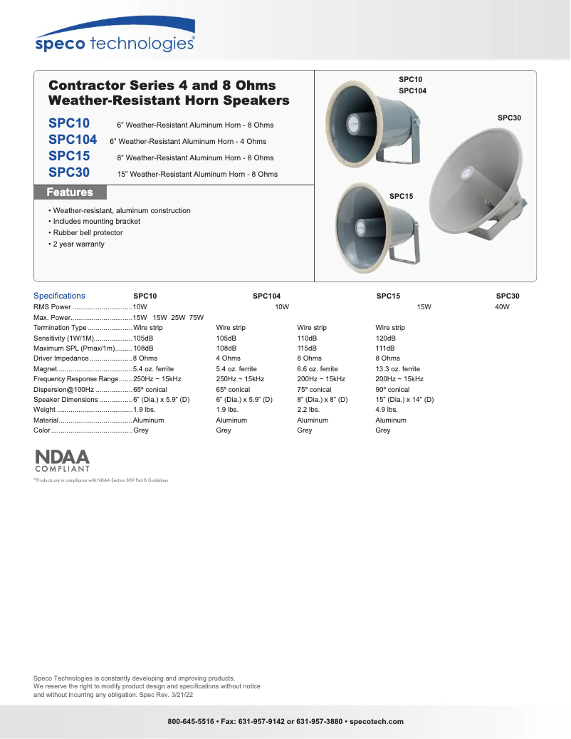 Imagen de la primera página del manual del dispositivo SPC10T