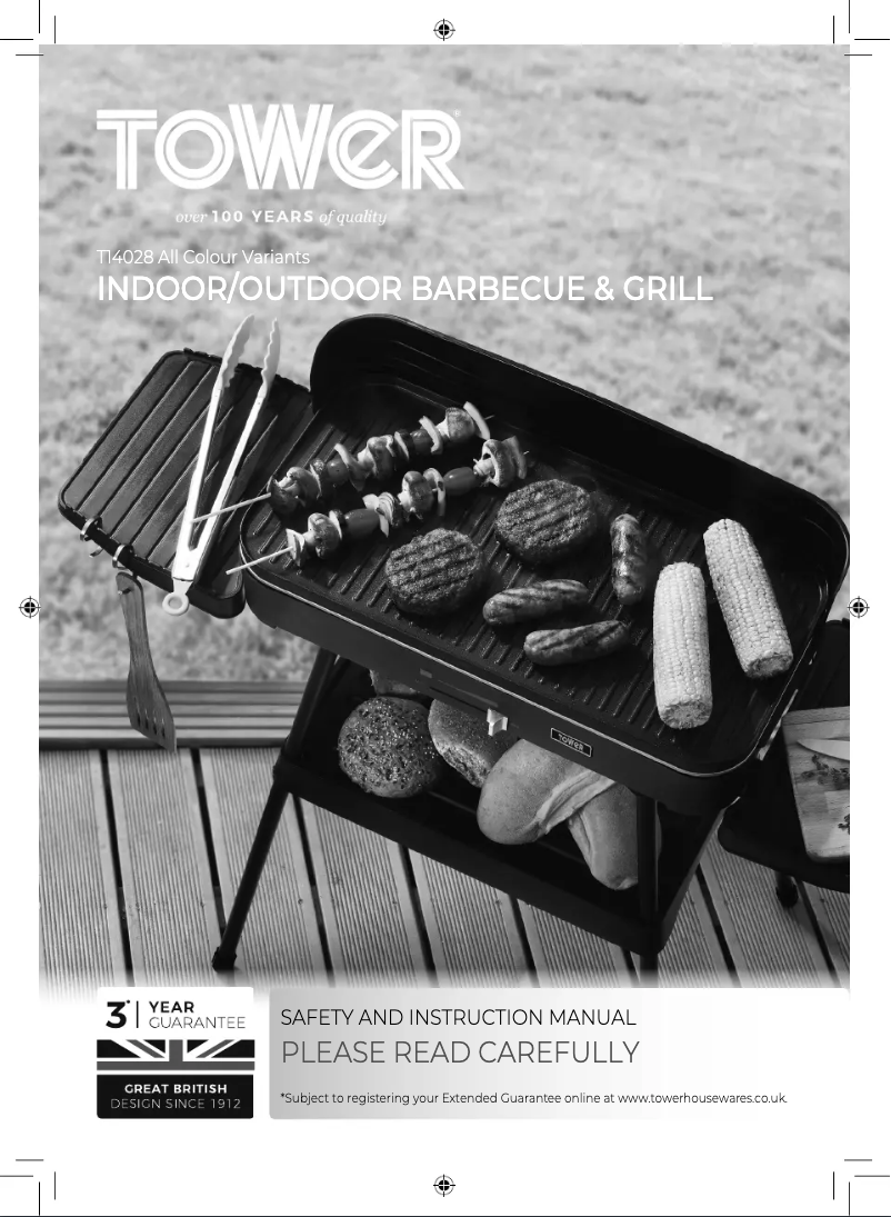 Imagen de la primera página del manual del dispositivo T14028