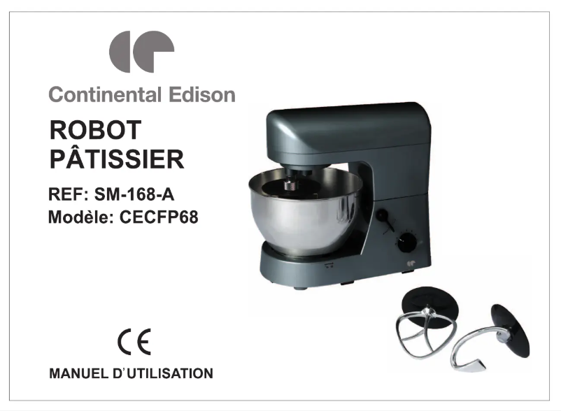 Página 1 del manual Manual de usuario Continental Edison CECFP68