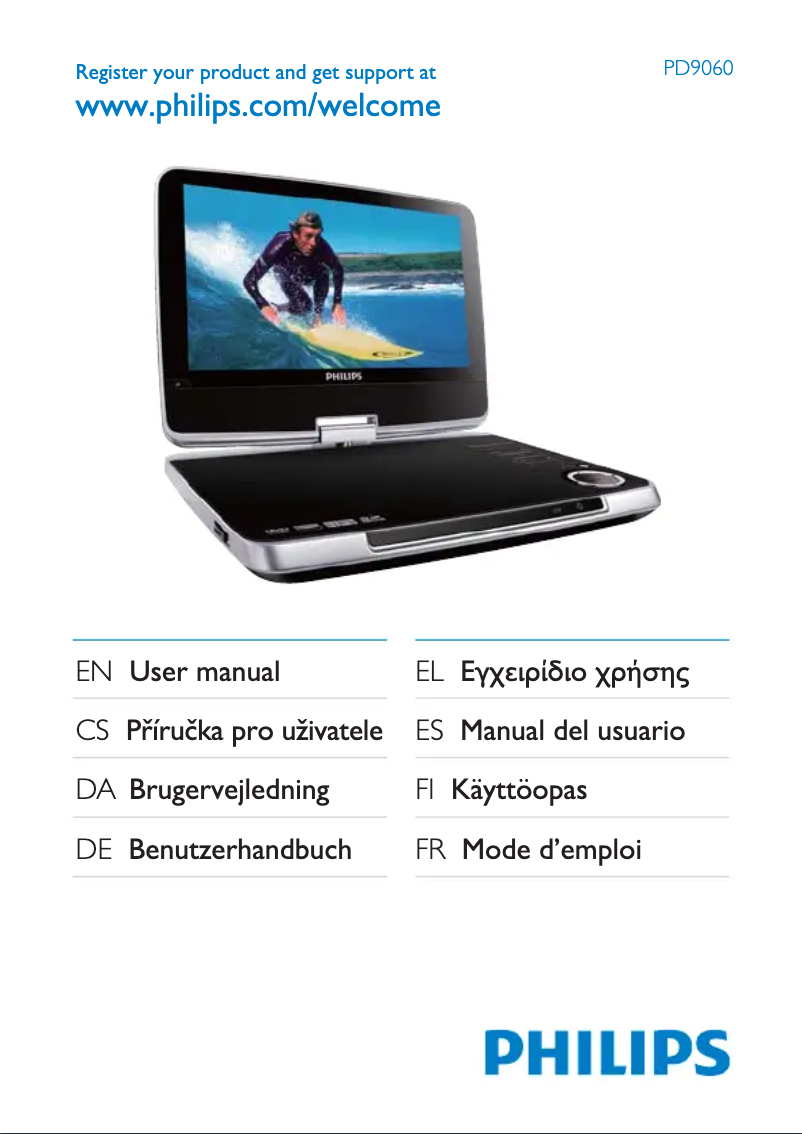 Página 1 del manual Manual de usuario Philips PD9060