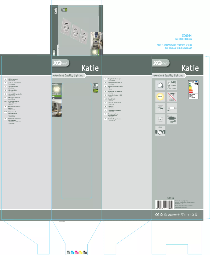 Imagen de la primera página del manual del dispositivo Katie