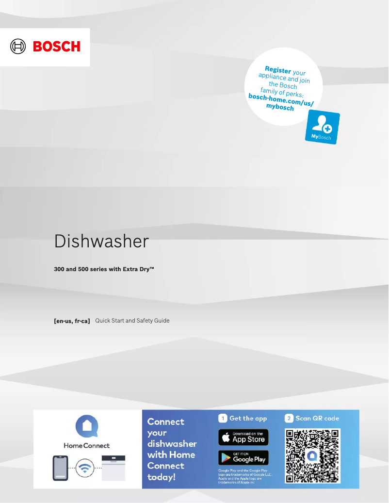 Página nº 1 - Manual de usuario Bosch SHS53CD2N