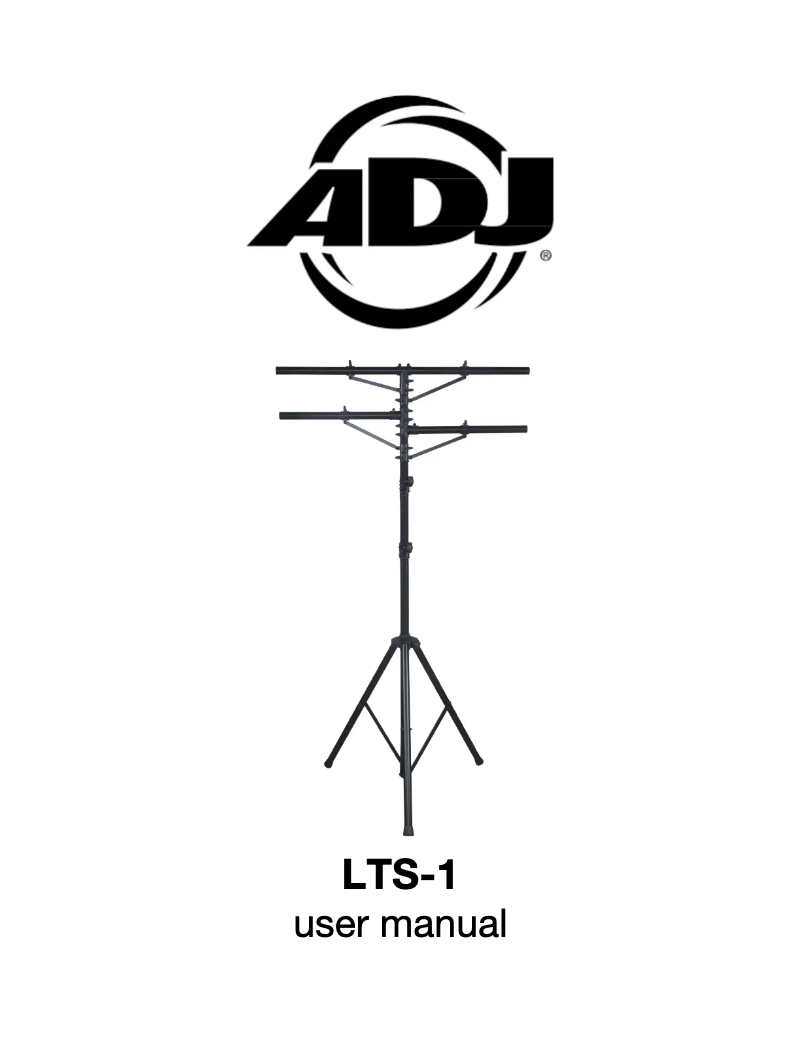 Página 1 del manual Manual de usuario Adj LTS-1