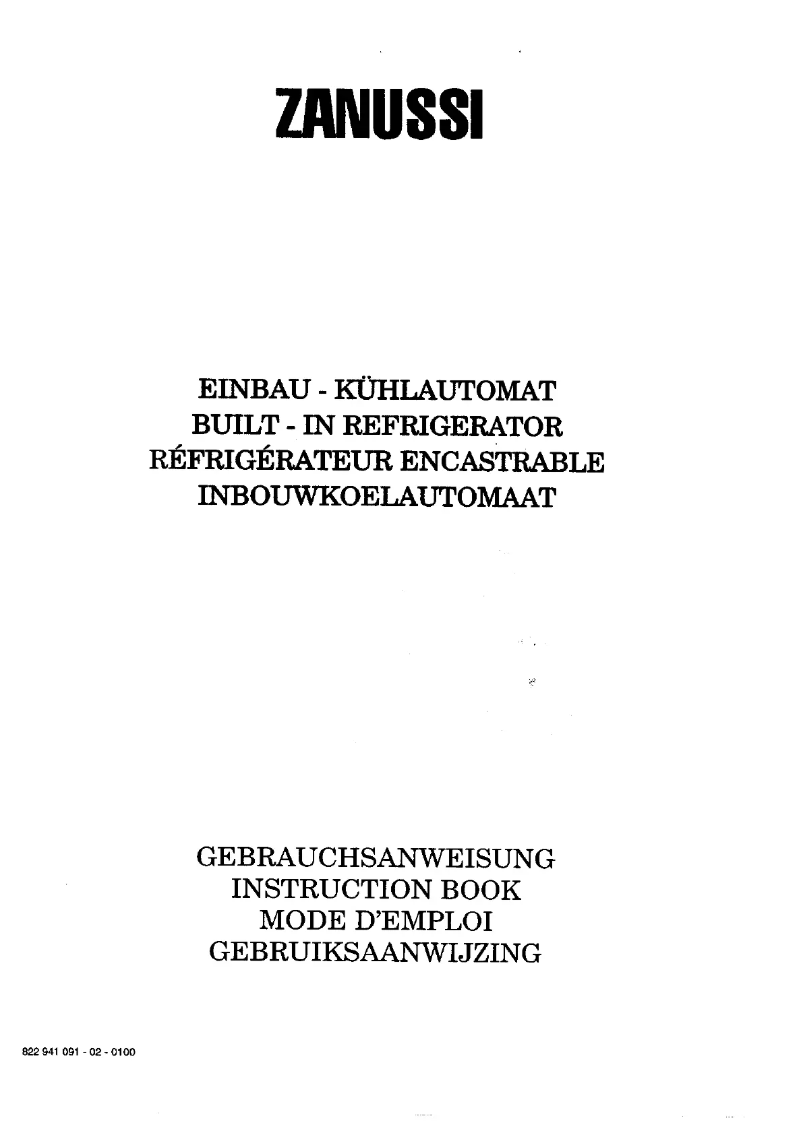 Imagen de la primera página del manual del dispositivo ZI 9234 a