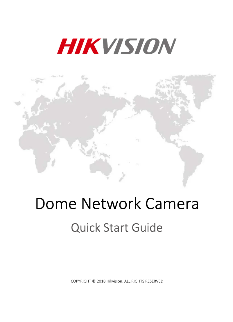 Página 1 del manual Guía de inicio rápido Hikvision DS-2XM6726G0-IDM