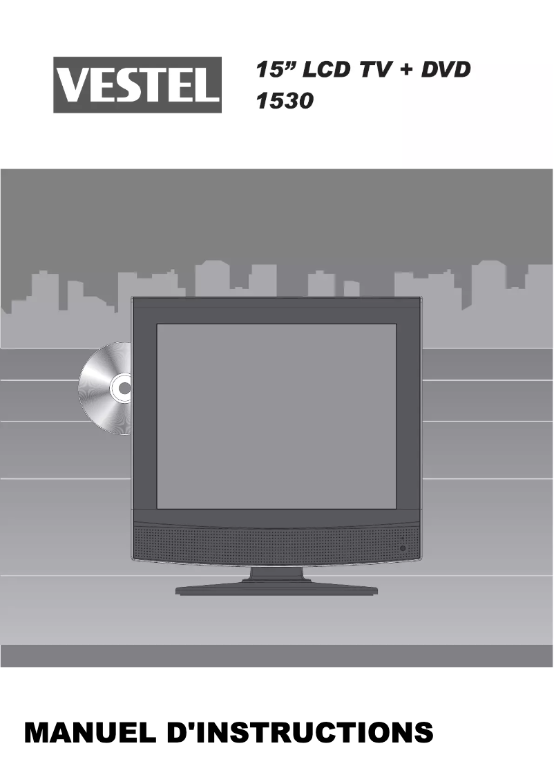 Página 1 del manual Manual de usuario Vestel 1530