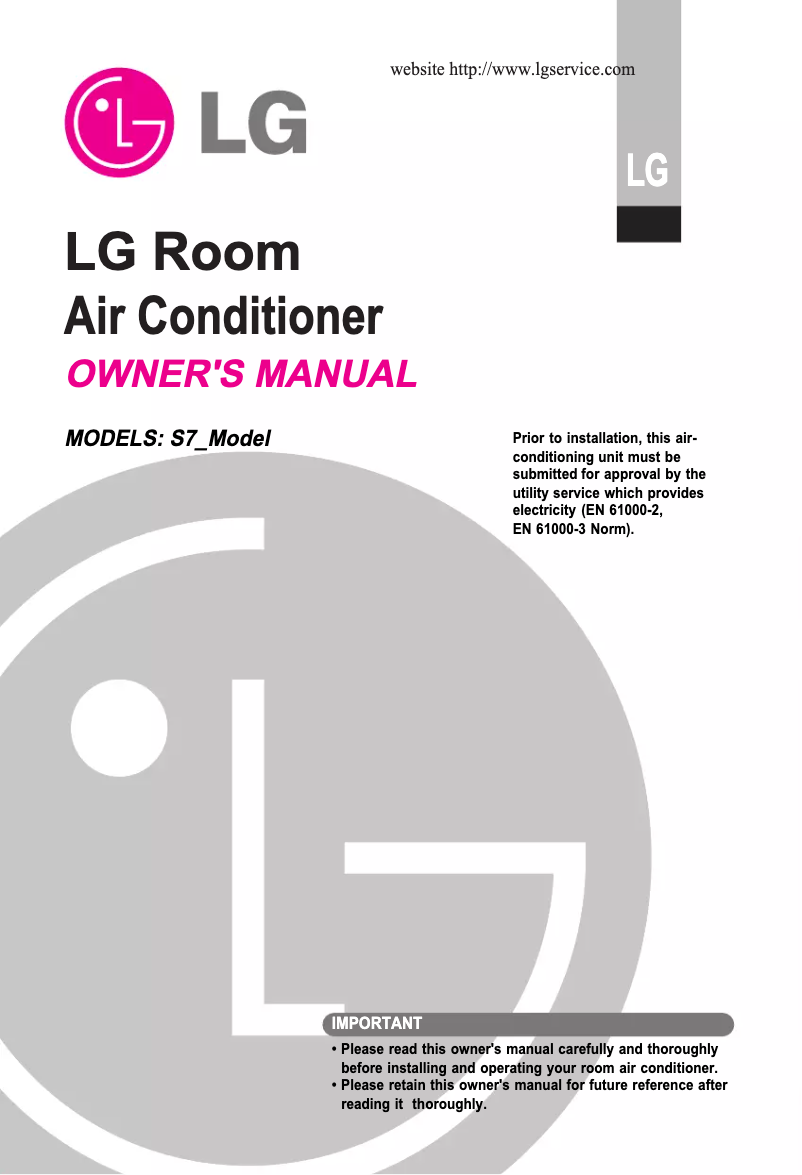 Página 1 del manual Manual de usuario LG A10FR