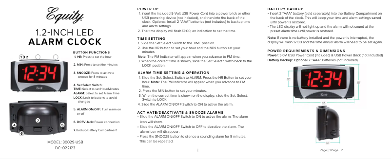 Página nº 1 - Manual de usuario La Crosse Technology 30029-USB