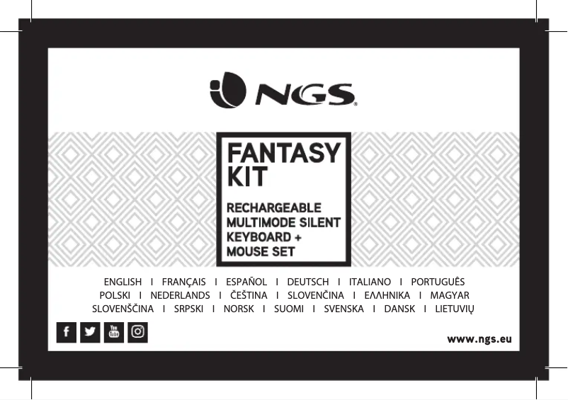 Imagen de la primera página del manual del dispositivo Fantasy KIT
